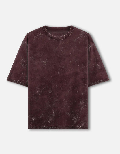 maroon acid wash