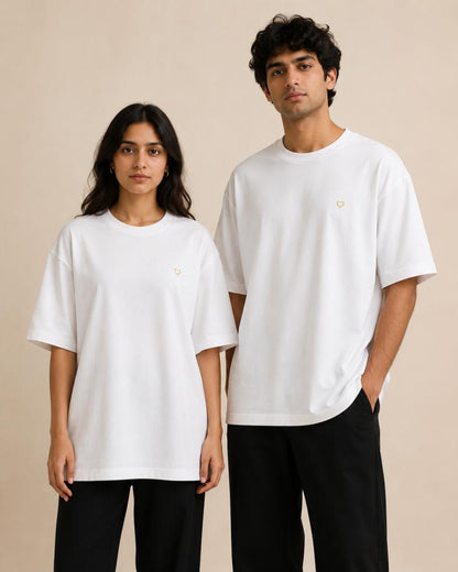 Plain Unisex Oversized T-Shirt